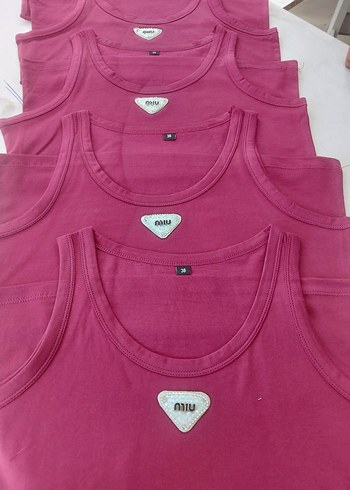 Pembe Baskılı Atlet