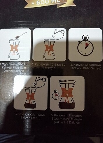 Filtre Kahve Demliği