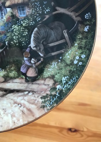 Beden İmzalı Duvar Tabağı