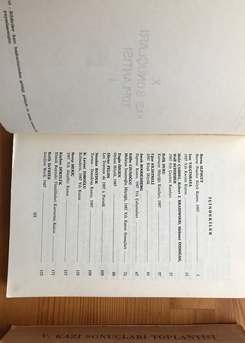 Kazı Sonuçları Toplantısı Kitapları IV, V, X - Görsel 2