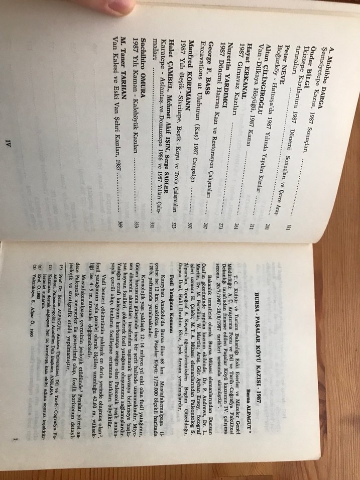 Kazı Sonuçları Toplantısı Kitapları IV, V, X - Görsel 3