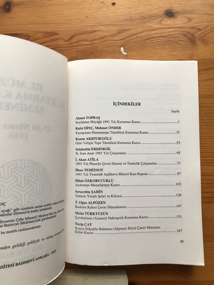 Müze Kurtarma Kazıları Semineri 2-3-7 - Görsel 4