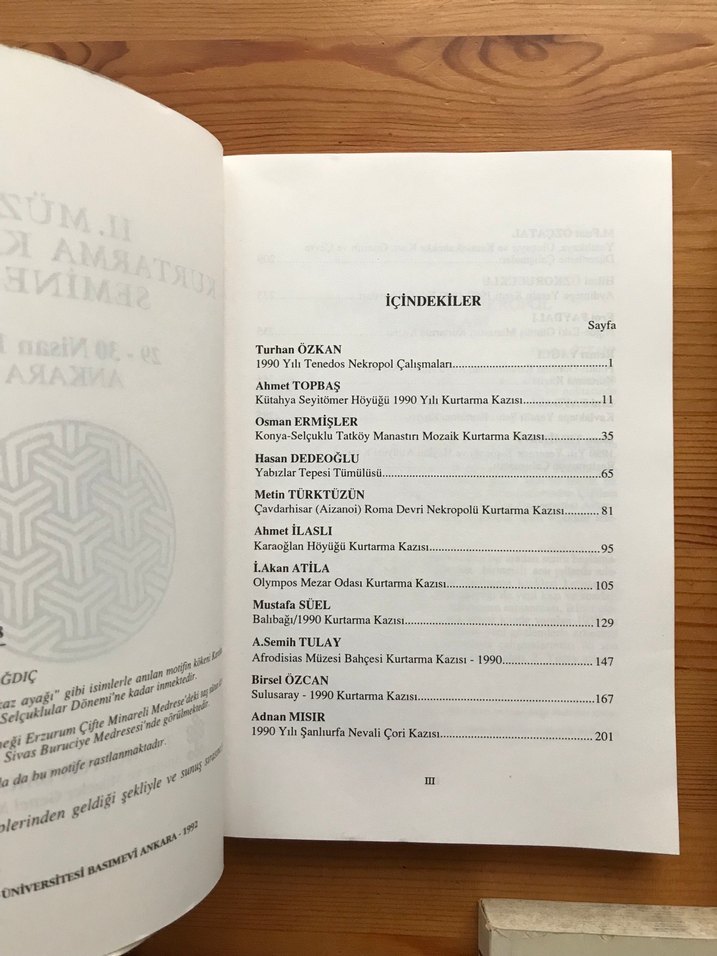 Müze Kurtarma Kazıları Semineri 2-3-7 - Görsel 2