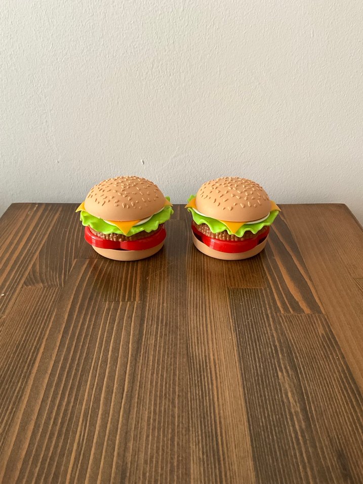 2 Adet Oyuncak Hamburger - Görsel 2