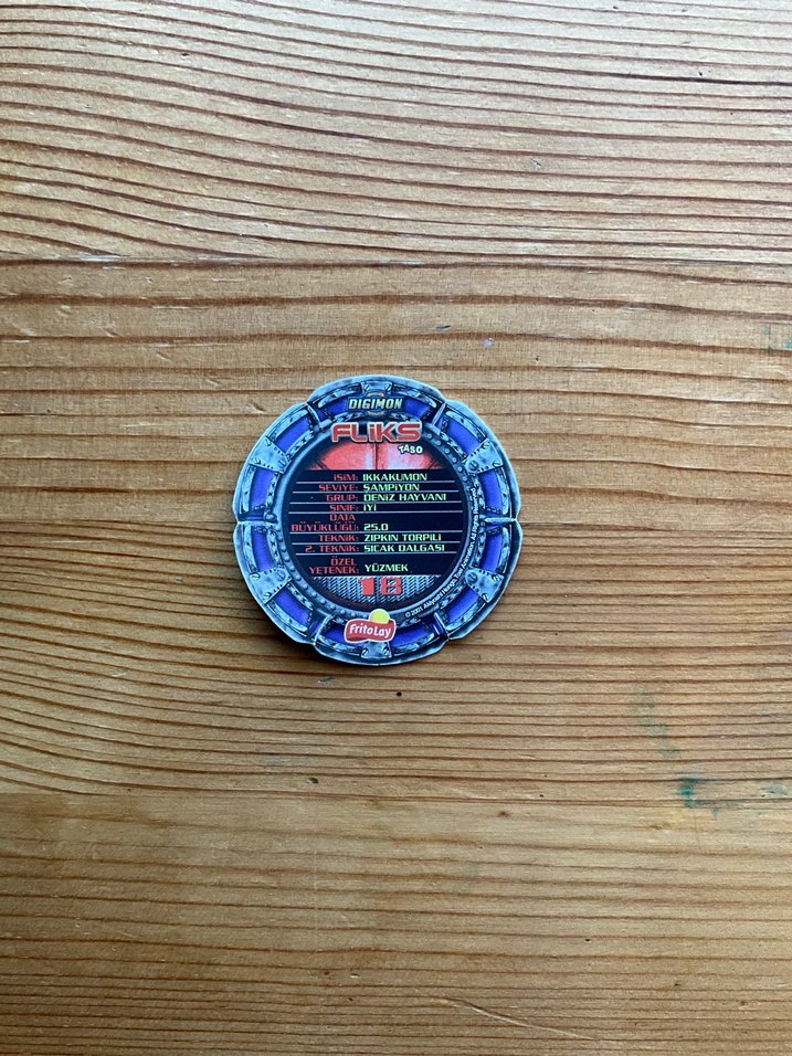 Digimon Ikkamon Taso - Görsel 2