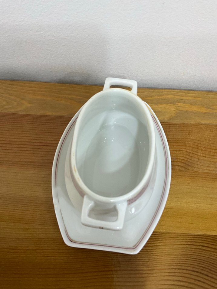 Çekoslavakya Üretimi Porselen Sosluk - Görsel 4