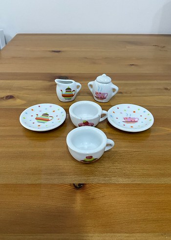 Porselen Oyuncak Çay Seti - Görsel 3