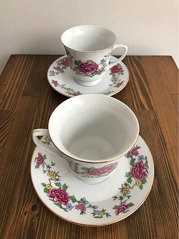 Antika Çay Fincanı 2 li