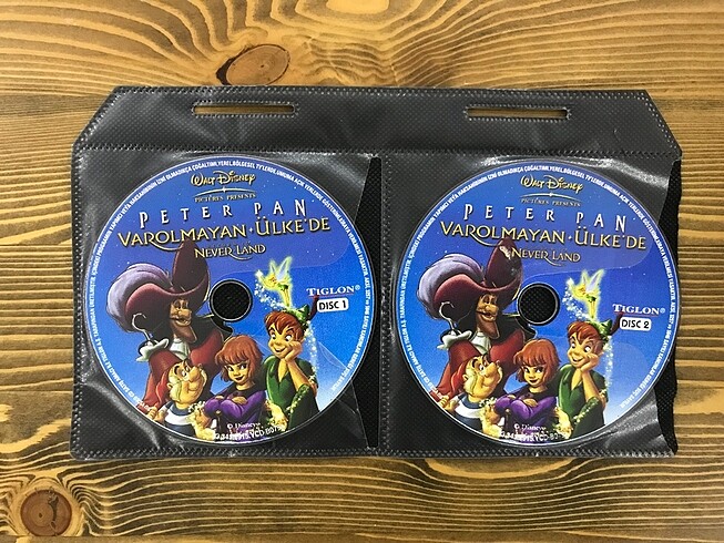 Peter Pan Çizgi Film Vcd si