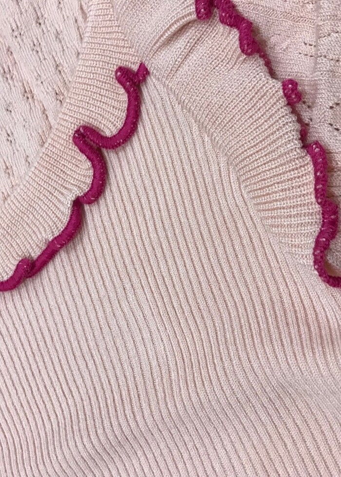 Oasis Kadın Triko Kısa Kollu Kazak - Görsel 2