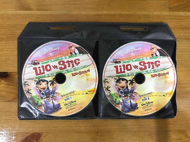 Lilo ve Stiç Animasyon Film Vcd si