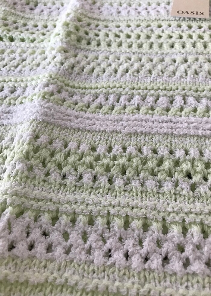 Oasis Kadın Kısa Kollu Kadın Triko Bluz - Görsel 4