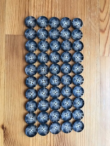 Diğer Plastik Düğme (50 Adet)