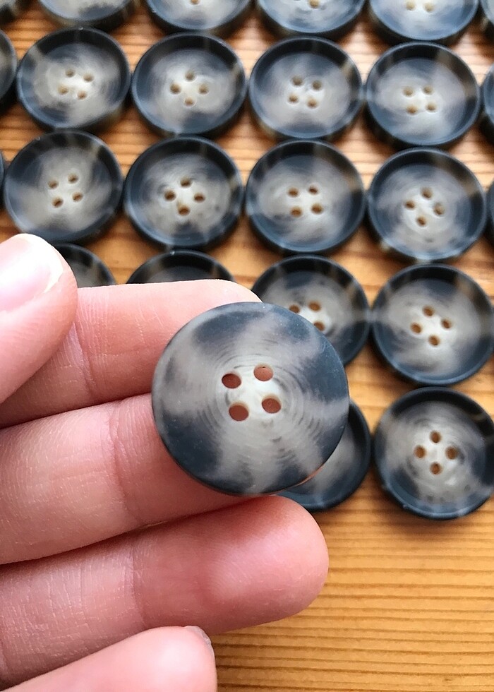 Plastik Düğme (50 Adet) - Görsel 4