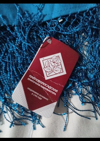 Püsküllü Koyu Mavi Bohem Kadın Fuları - Görsel 4