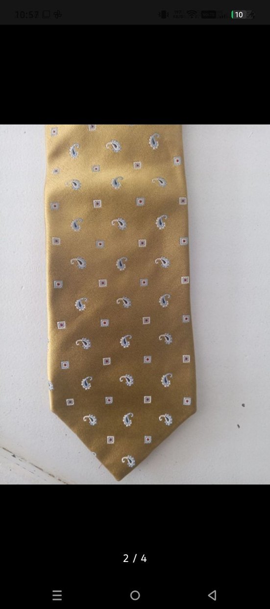 Parlak Çok Renkli Bohem Erkek Kravatı - Görsel 2