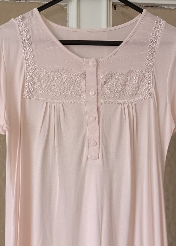 Lohusa Sabahlıklı Gecelik Takımı  - Görsel 5