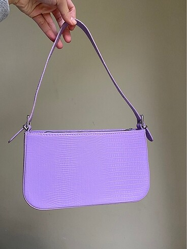 HouseBags Lila Baget İçi Astarlı Omuz Çantası