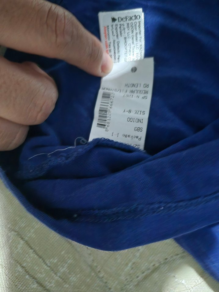 Elsa Kız Çocuk Lacivert Uzun Kollu Tişört - Görsel 3