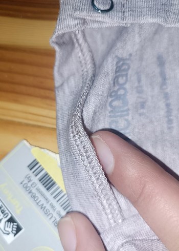 Gri Uzun Kollu Erkek Çocuk Tişört - Görsel 4