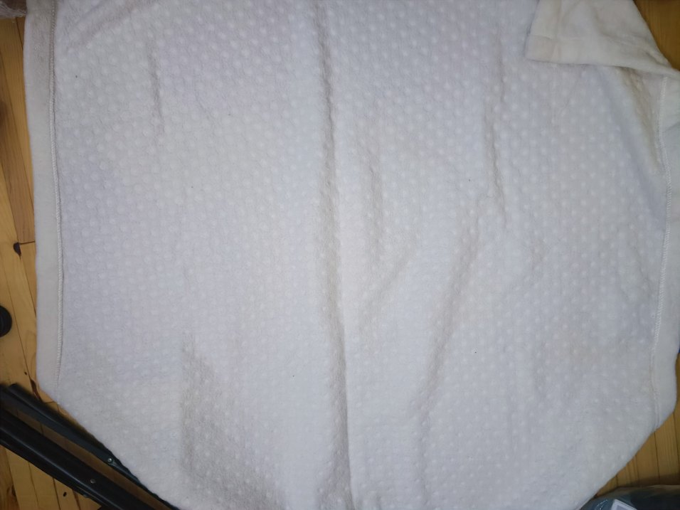 Beyaz Parlak battaniye - Görsel 2