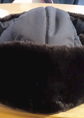 Siyah Kürk Detaylı Çocuk Kalpağı - Görsel 5