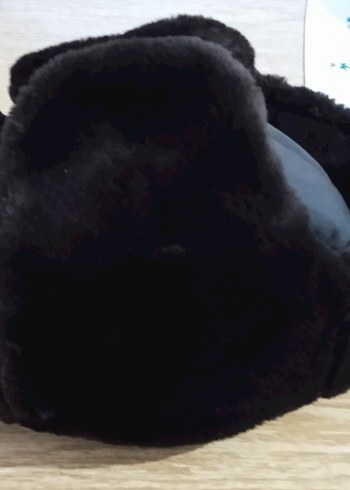 Siyah Kürk Detaylı Çocuk Kalpağı - Görsel 4