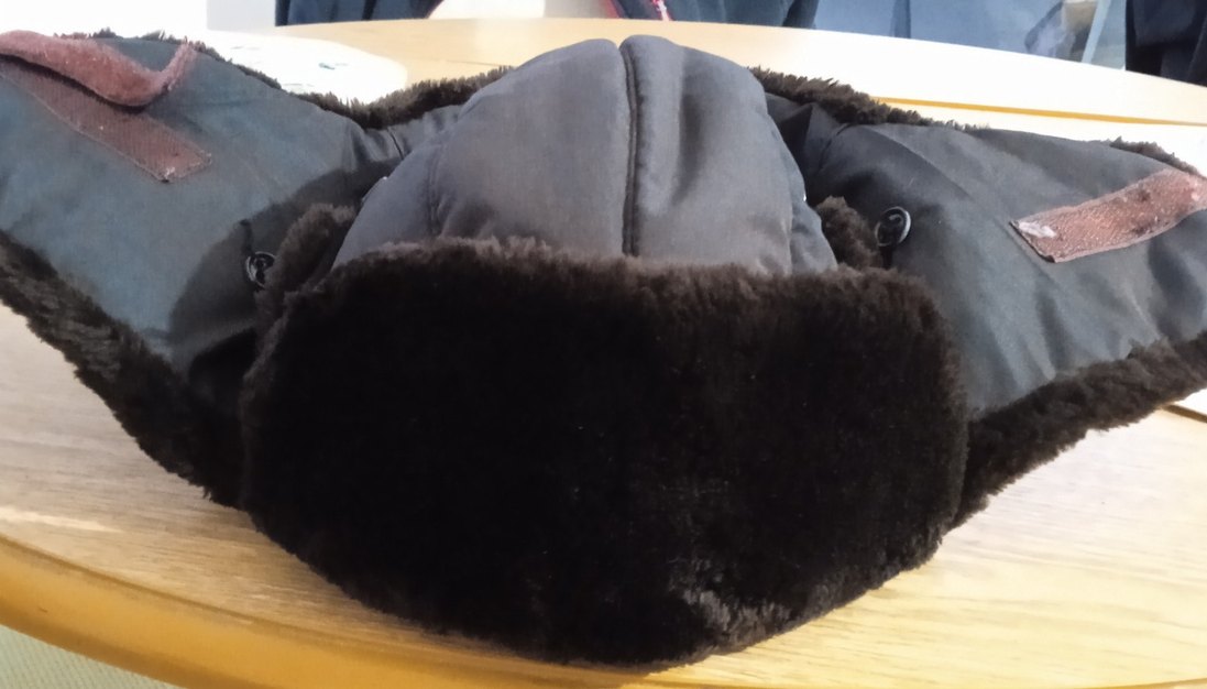 Siyah Kürk Detaylı Çocuk Kalpağı - Görsel 5