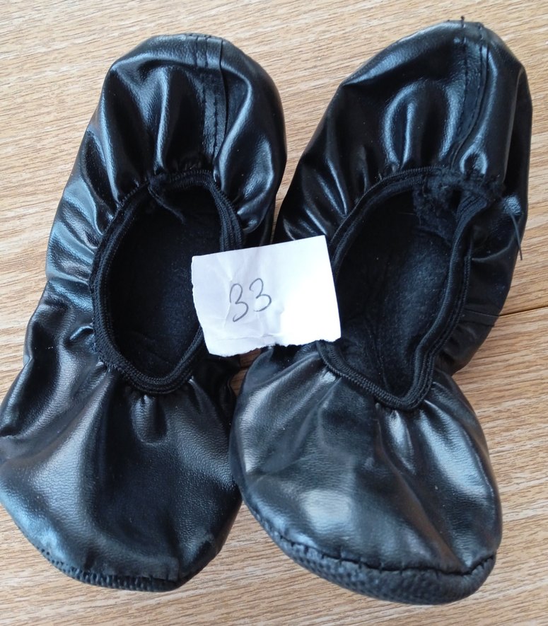 Kız Çocuk Siyah Deri Babet - Görsel 3