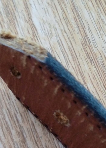 Kahverengi Suni deri Tokalı ERKEK Kemeri - Görsel 2