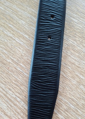 Siyah Minimalist Erkek Biker Kemer - Görsel 7