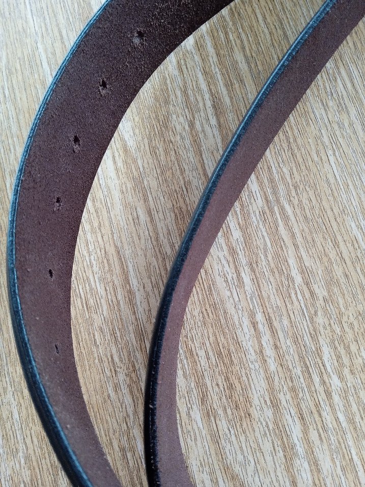 Siyah Minimalist Erkek Biker Kemer - Görsel 5