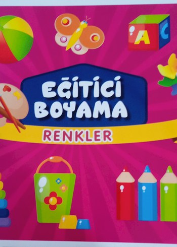 Eğitici Boyama Kitapları: Hayvanlar ve Renkler - Görsel 3