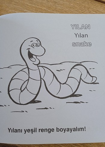 Eğitici Boyama Kitapları: Hayvanlar ve Renkler - Görsel 6