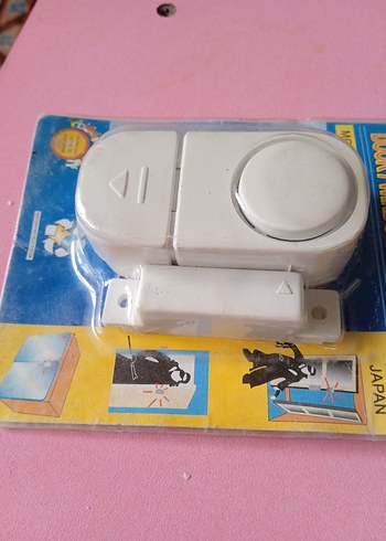 Beyaz Kapı/Pencere Giriş Alarmı 90 dB - Görsel 5