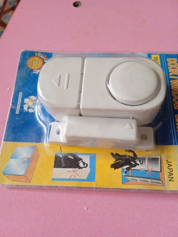 Beyaz Kapı/Pencere Giriş Alarmı 90 dB - Görsel 5