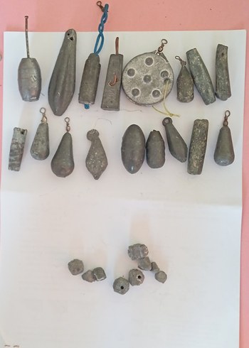 El Yapımı Kurşun Ağırlık Seti - Görsel 2