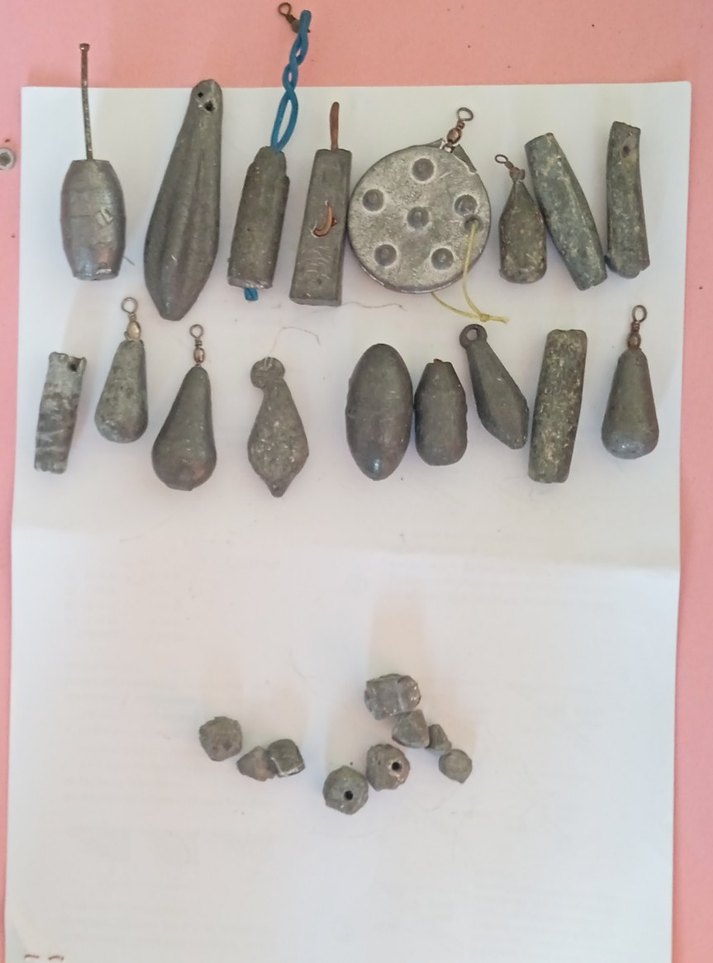 El Yapımı Kurşun Ağırlık Seti - Görsel 2