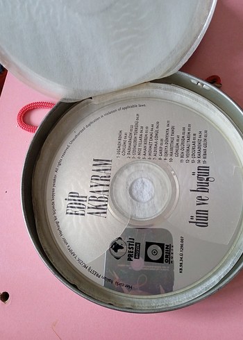 CD DVD Teneke Kutu - Görsel 4