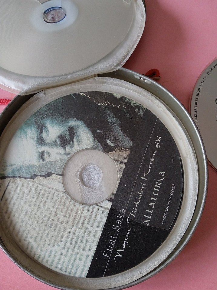 CD DVD Teneke Kutu - Görsel 5