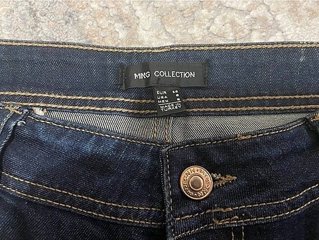 38 Beden lacivert Renk Mango Collection Kot Pantolon