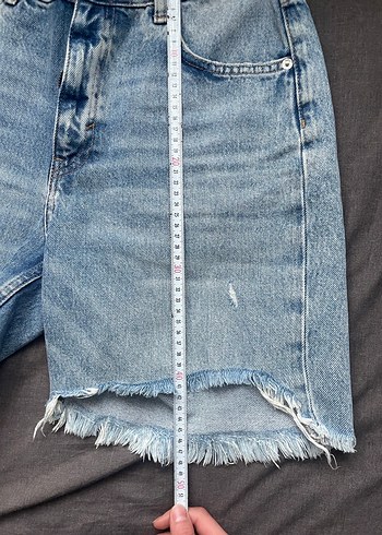 pull and bear kot şort - Görsel 4