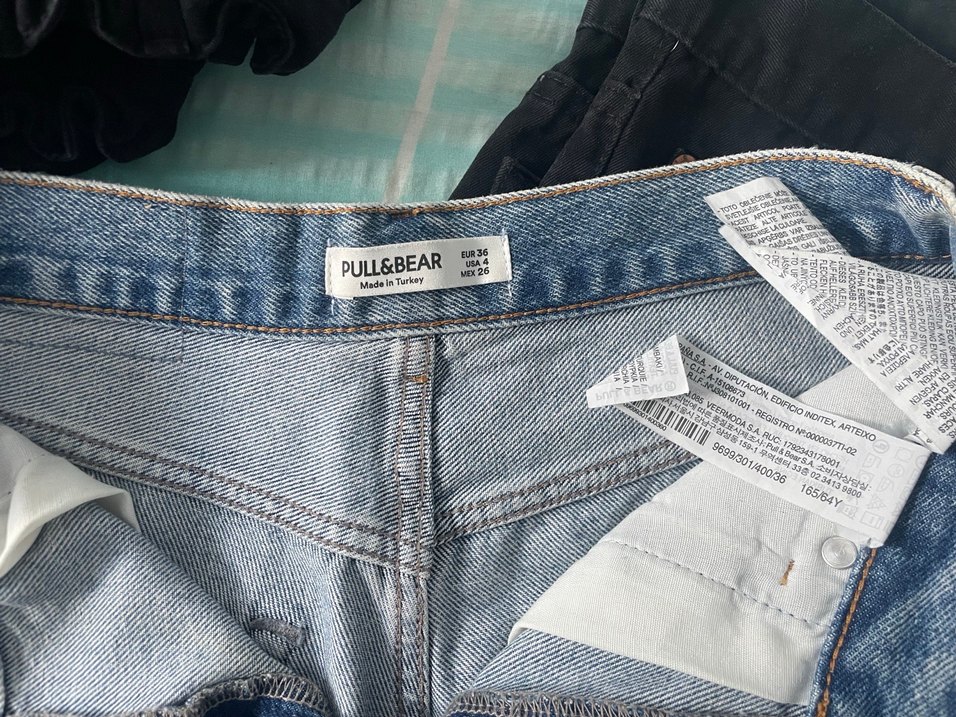 pull and bear kot şort - Görsel 3