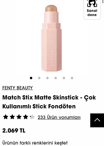 fenty beauty highlighter & fondoten - Görsel 3