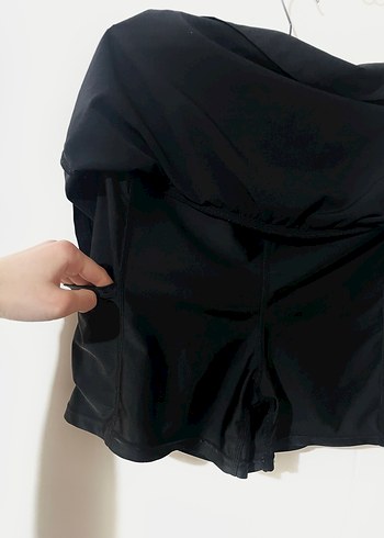 H&M şortlu mini etek - Görsel 5