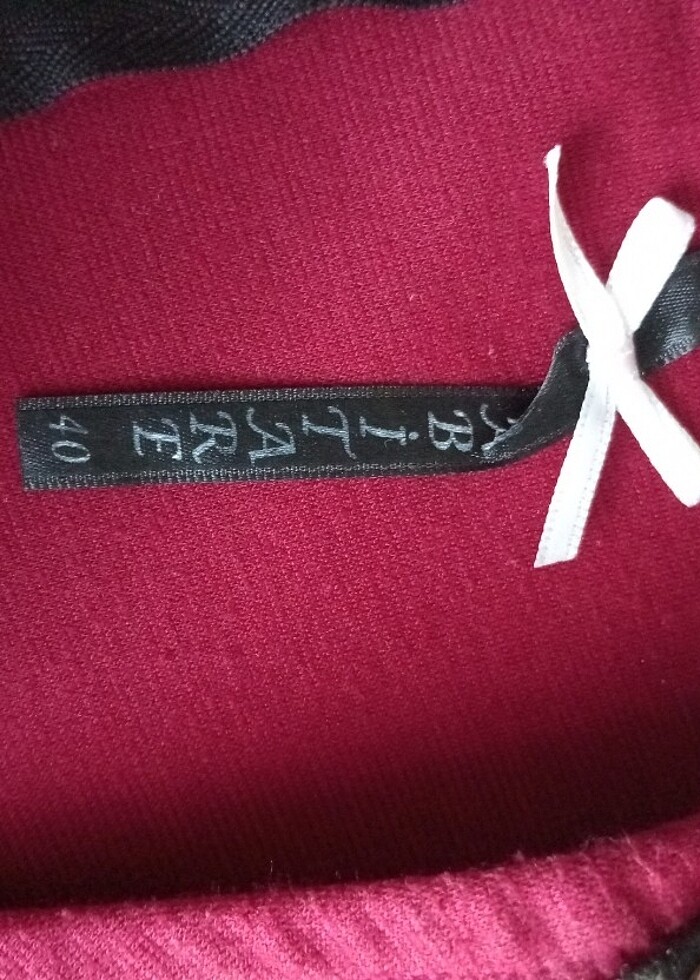 Dirsek kollu omuz detaylı mini elbise - Görsel 5