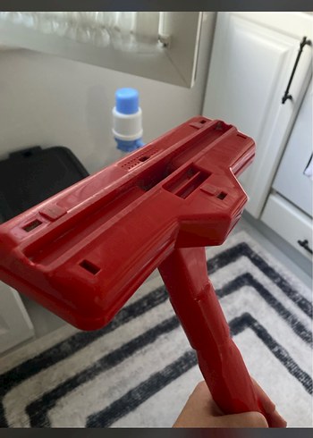 Kırmızı Dikey Elektrikli Süpürge - Görsel 3