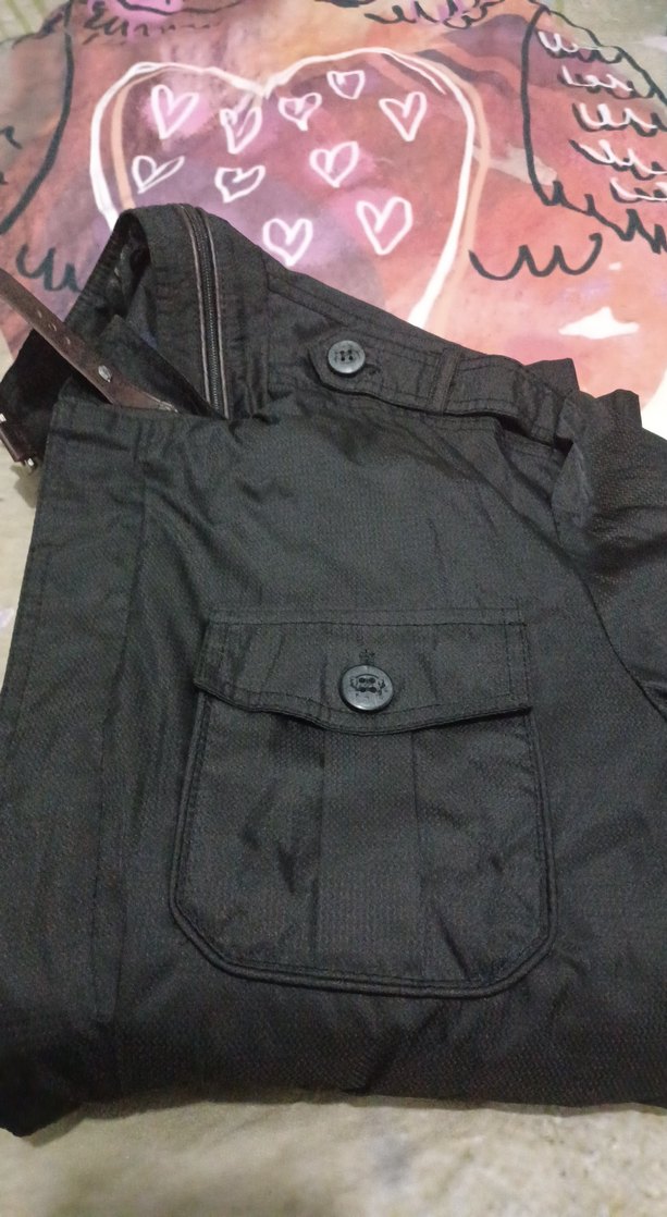 Düğmeli Siyah Street Style Kadın Ceket - Görsel 3