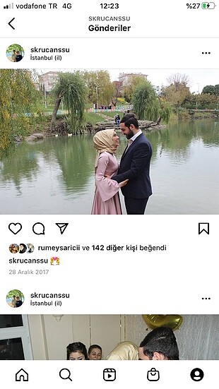 m Beden pembe Renk Tesettur elbise