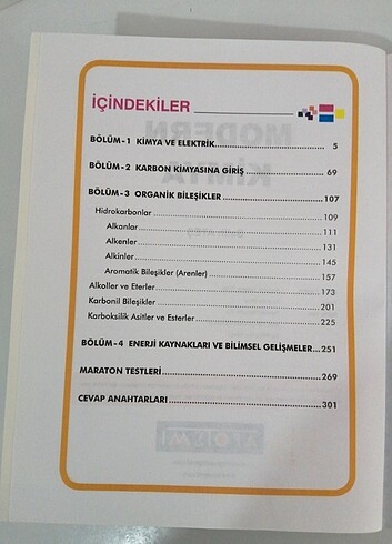Apotemi Yayınları Modern Kimya